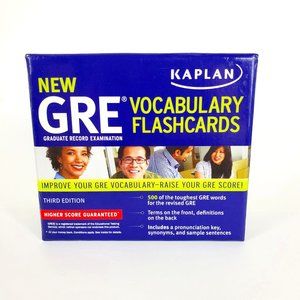 NWOT Kaplan 500 GRE Vocabulary Flashcards 3rd Edition